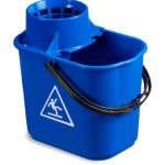 Secchio easy lt.14 blu con strizzino