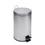 Pattumiera a pedale inox lt.12