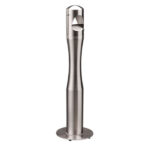 Posacenere a colonna Birkin inox lt.4
