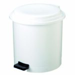 Pattumiera a pedale in plastica lt.12