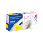 Guanto LATTICE MONOUSO con talco Taglia S x100pz